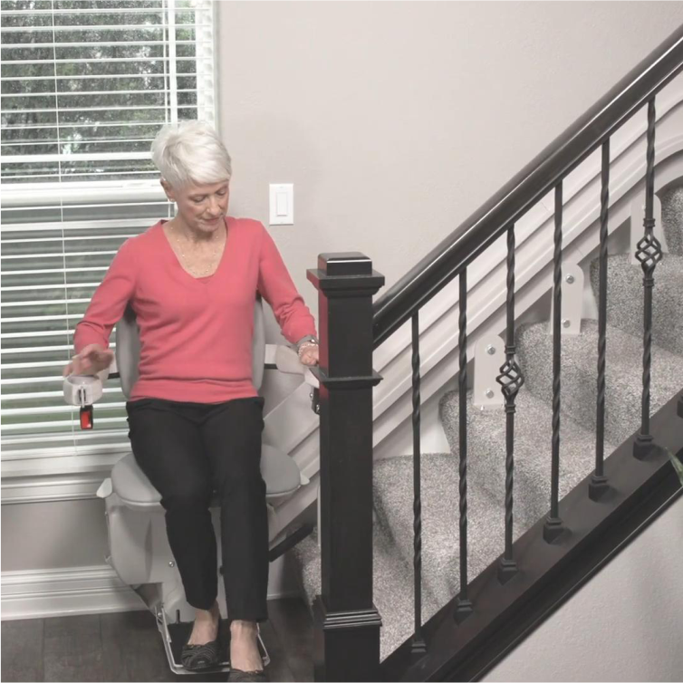 Bruno Elite curved indoor stair lift