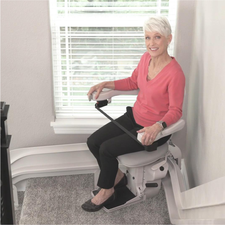 Bruno Elite curved indoor stair lift