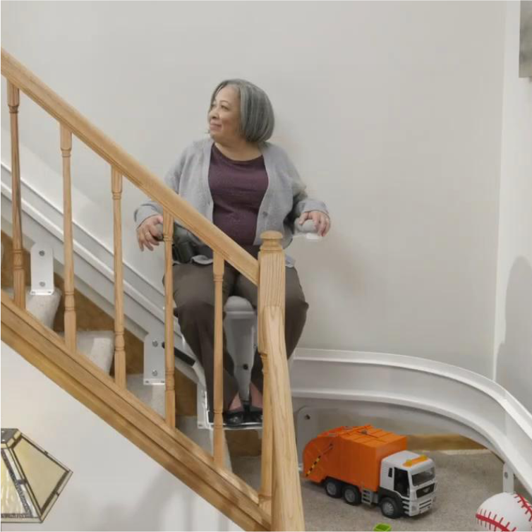 Bruno Elite curved indoor stair lift