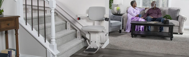 Bruno Elite curved indoor stair lift