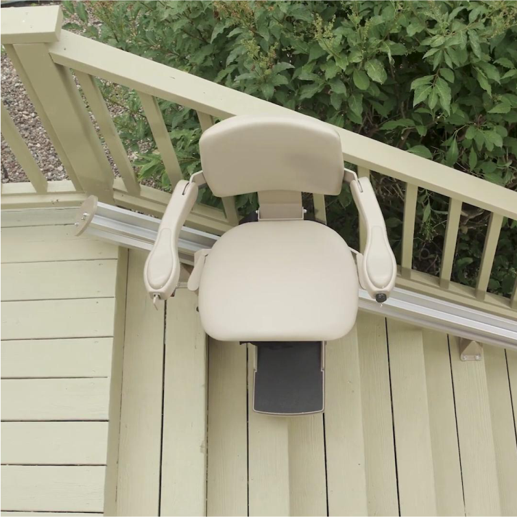 Bruno Elite straight outdoor stair lift